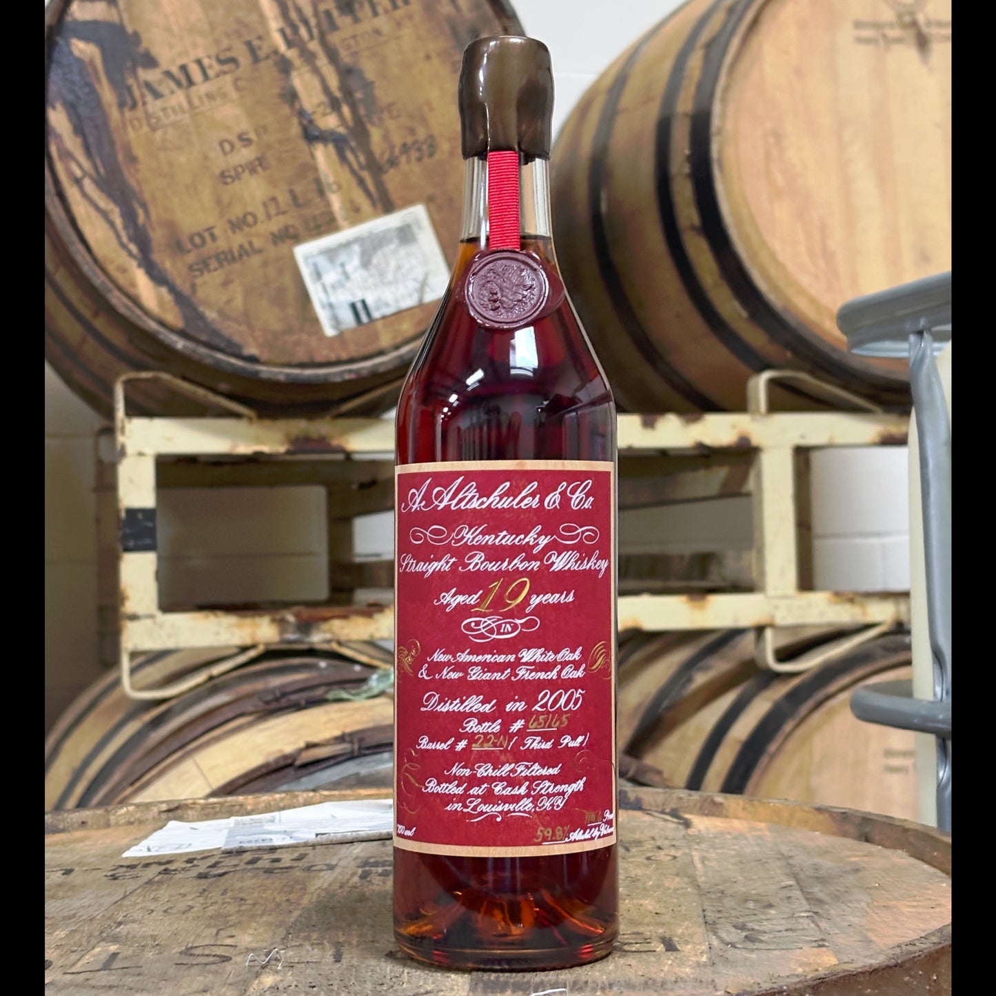 A. Altschuler & Co. Bourbon 19 year— Barrel 22-N 59.8% ABV 119.5