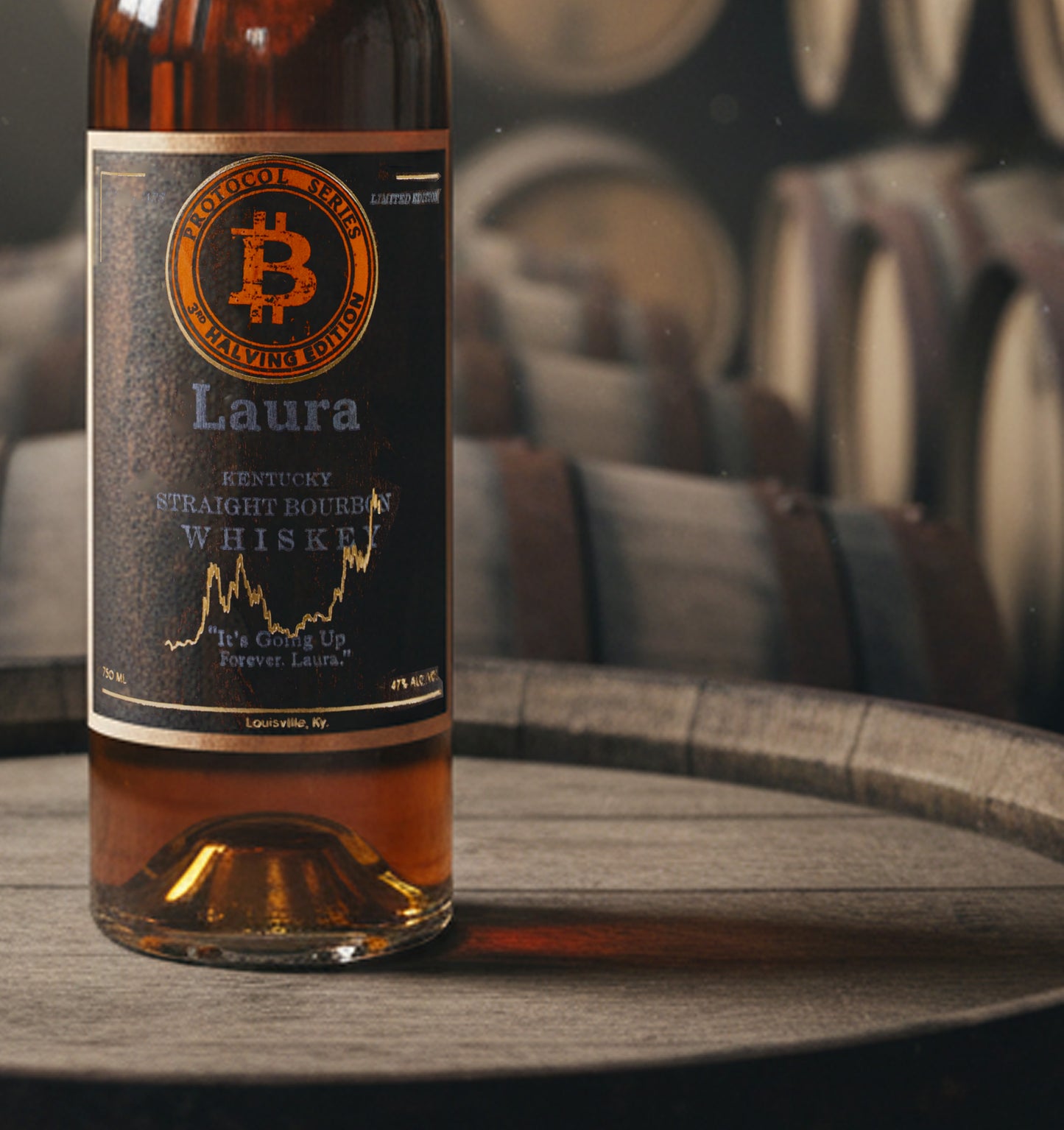 "Laura" Protocol Series Kentucky Straight Bourbon Whiskey, Third Halving Edition