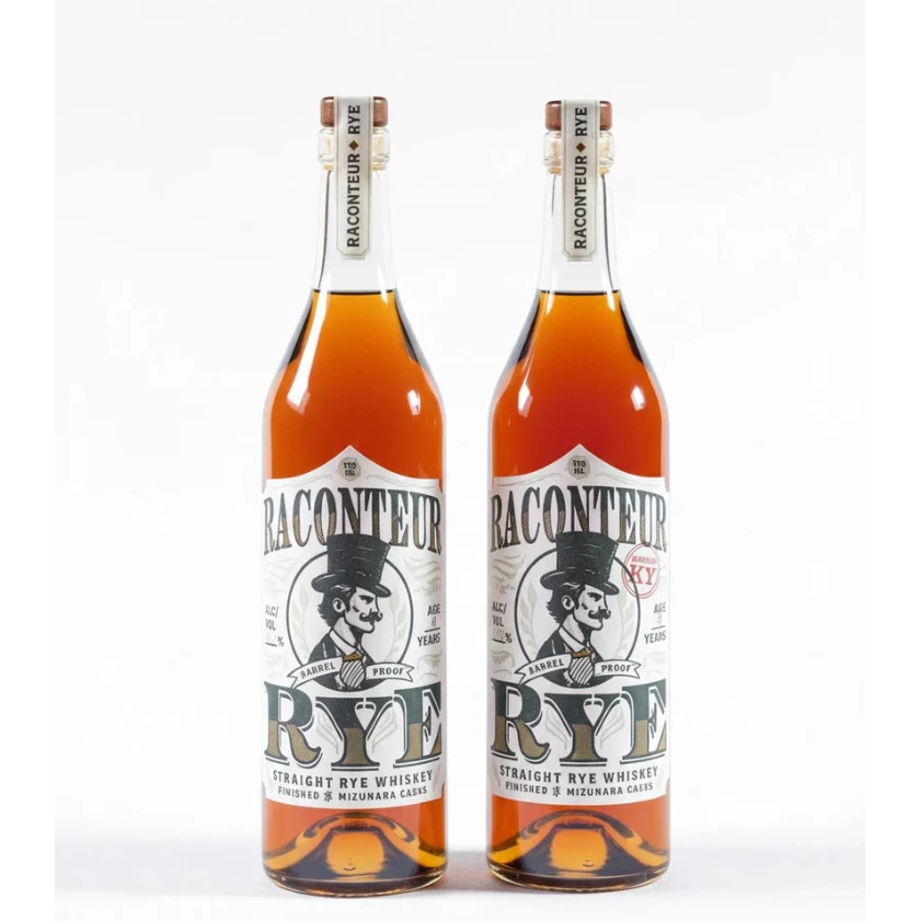 Raconteur Rye Gemini I and II pair 120.8 proof/126.6 proof