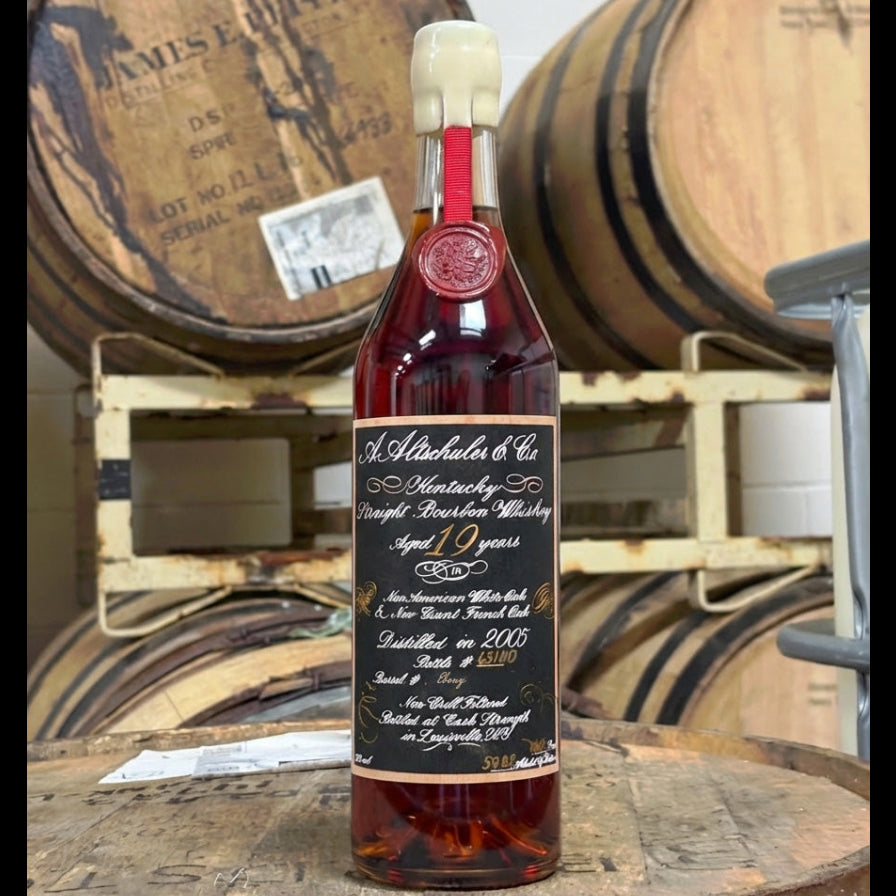 A. Altschuler & Co. “Ebony” 19 year  — Single Barrel Recask 55.45% ABV